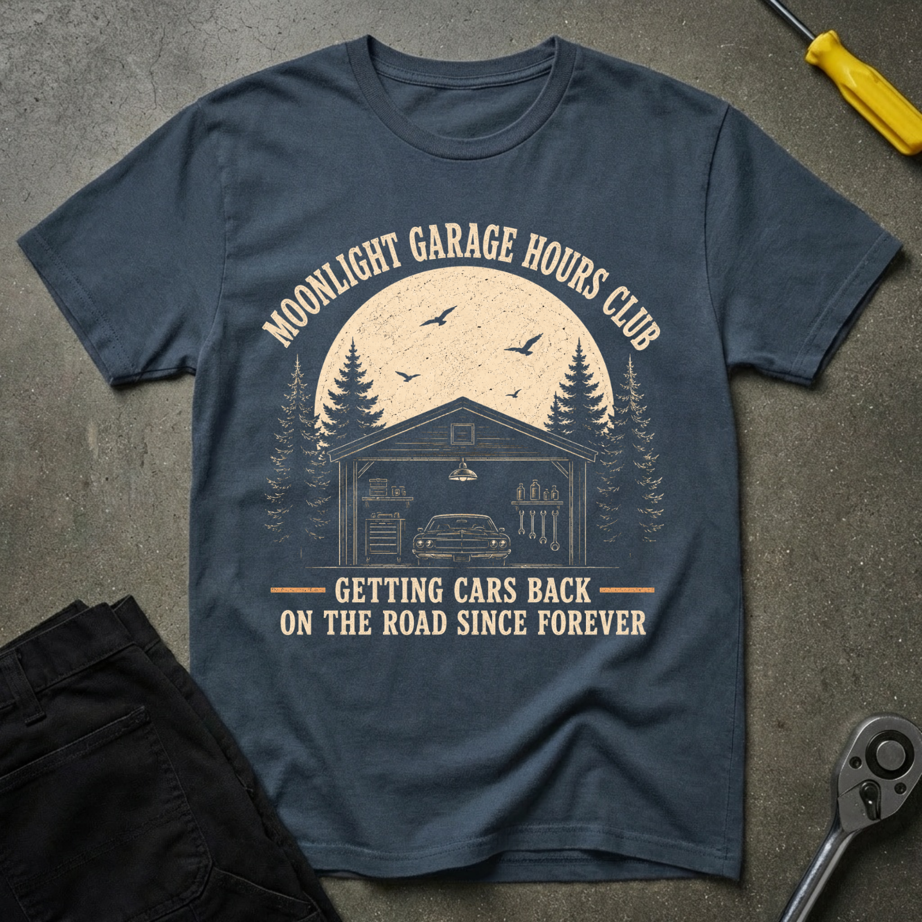 Moonlight Garage T-Shirt
