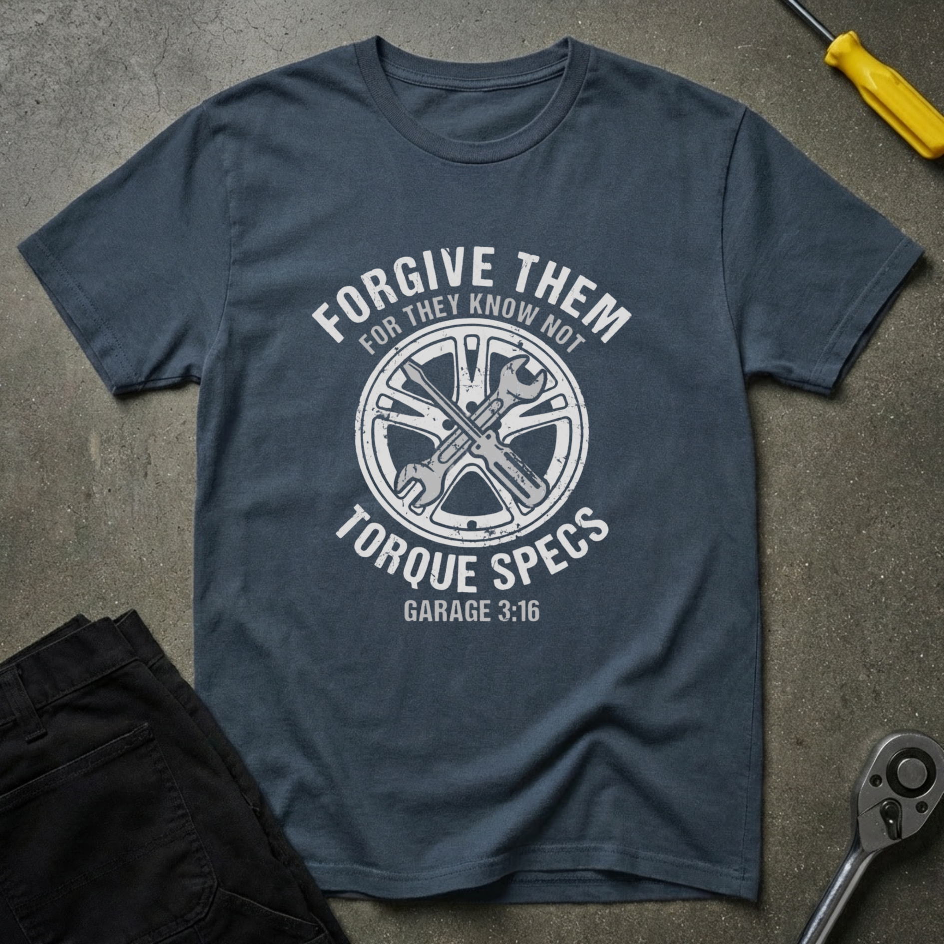 Torque Specs Forgiveness T-Shirt