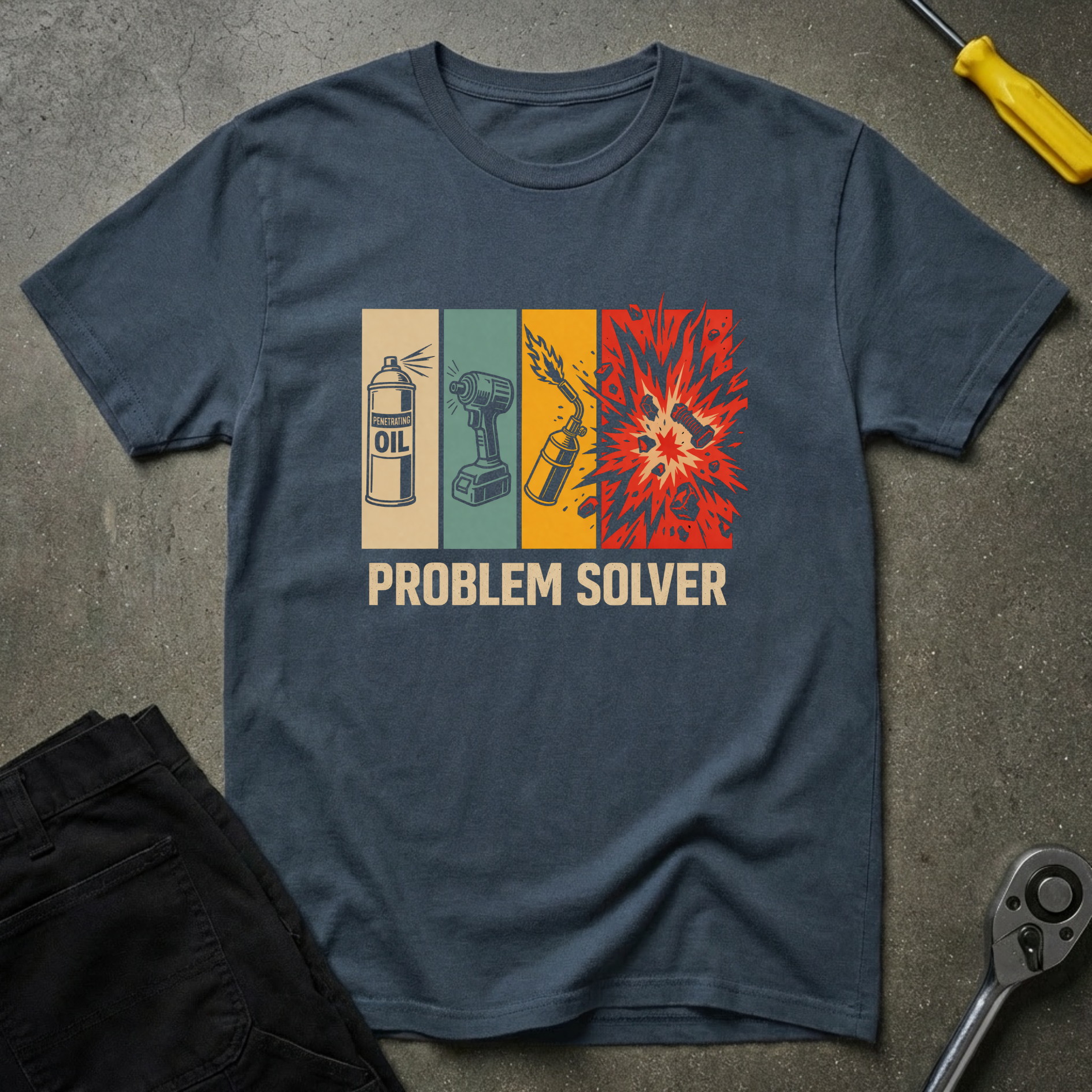 No Problem Mechanic T-Shirt