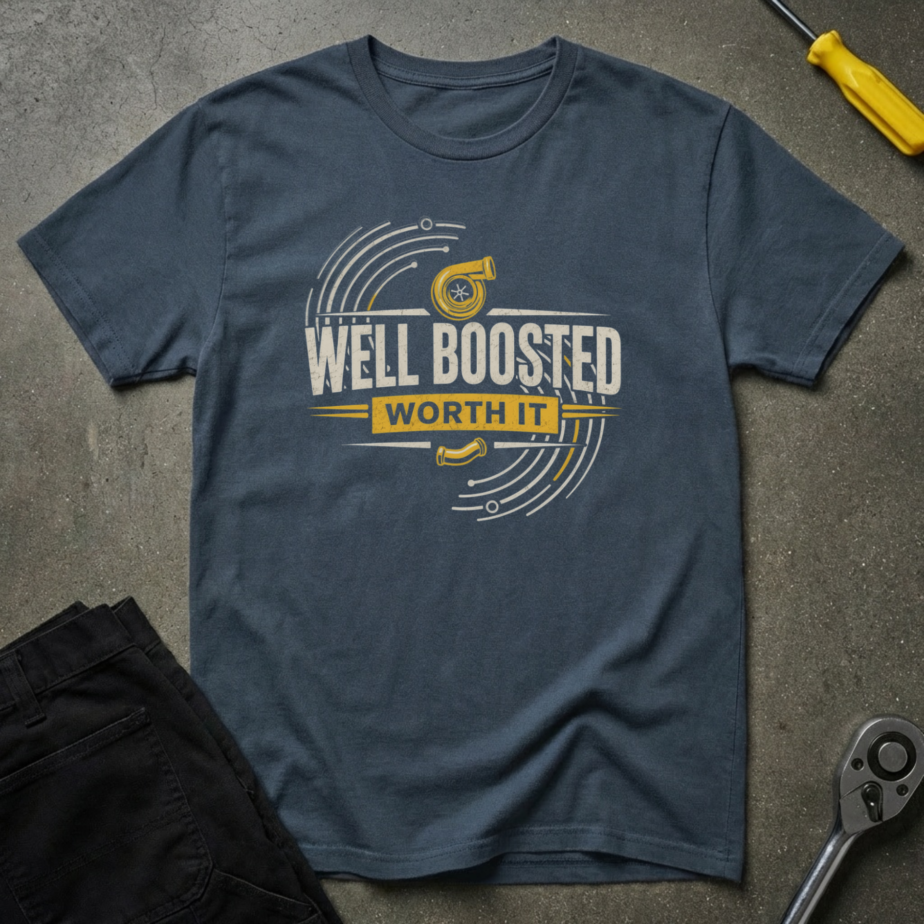 Well Boosted. T-Shirt