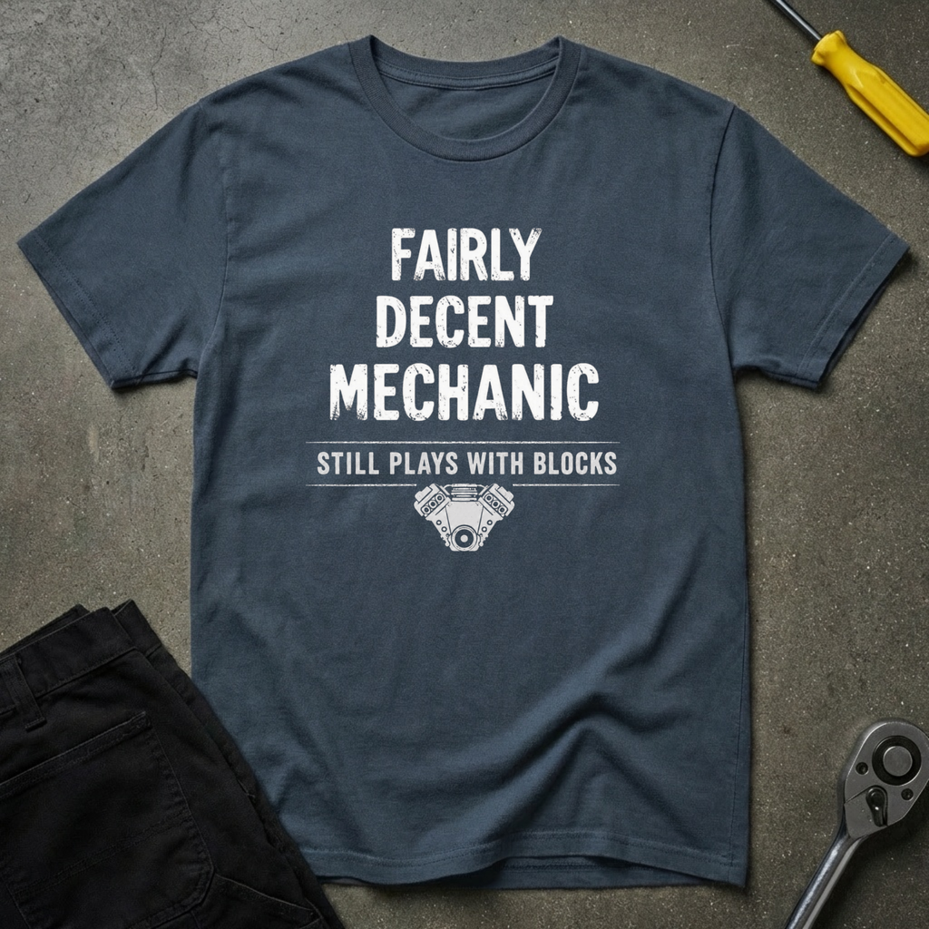Fairly Decent - Blocks T-Shirt