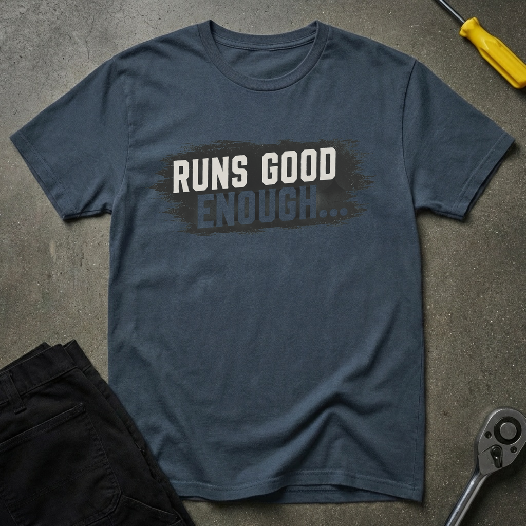 Runs Good -Enough- T-Shirt