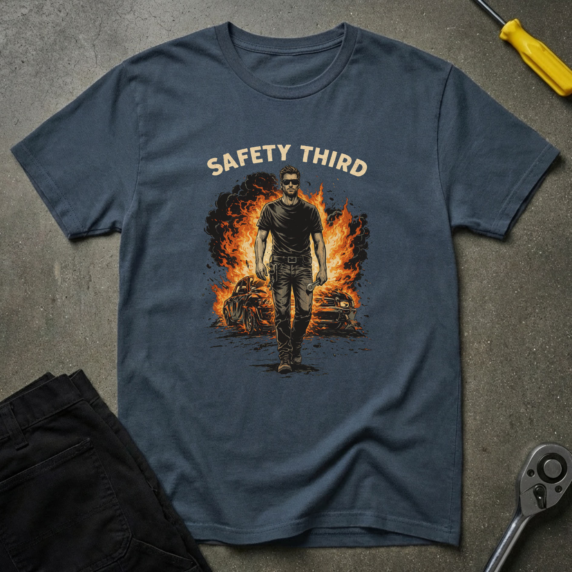 Mechanic Safety T-Shirt