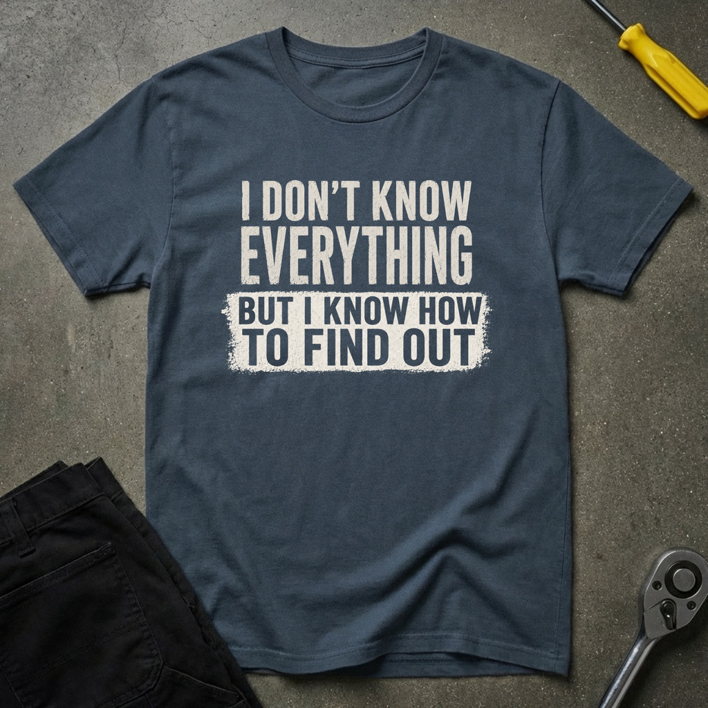 I Know How T-Shirt