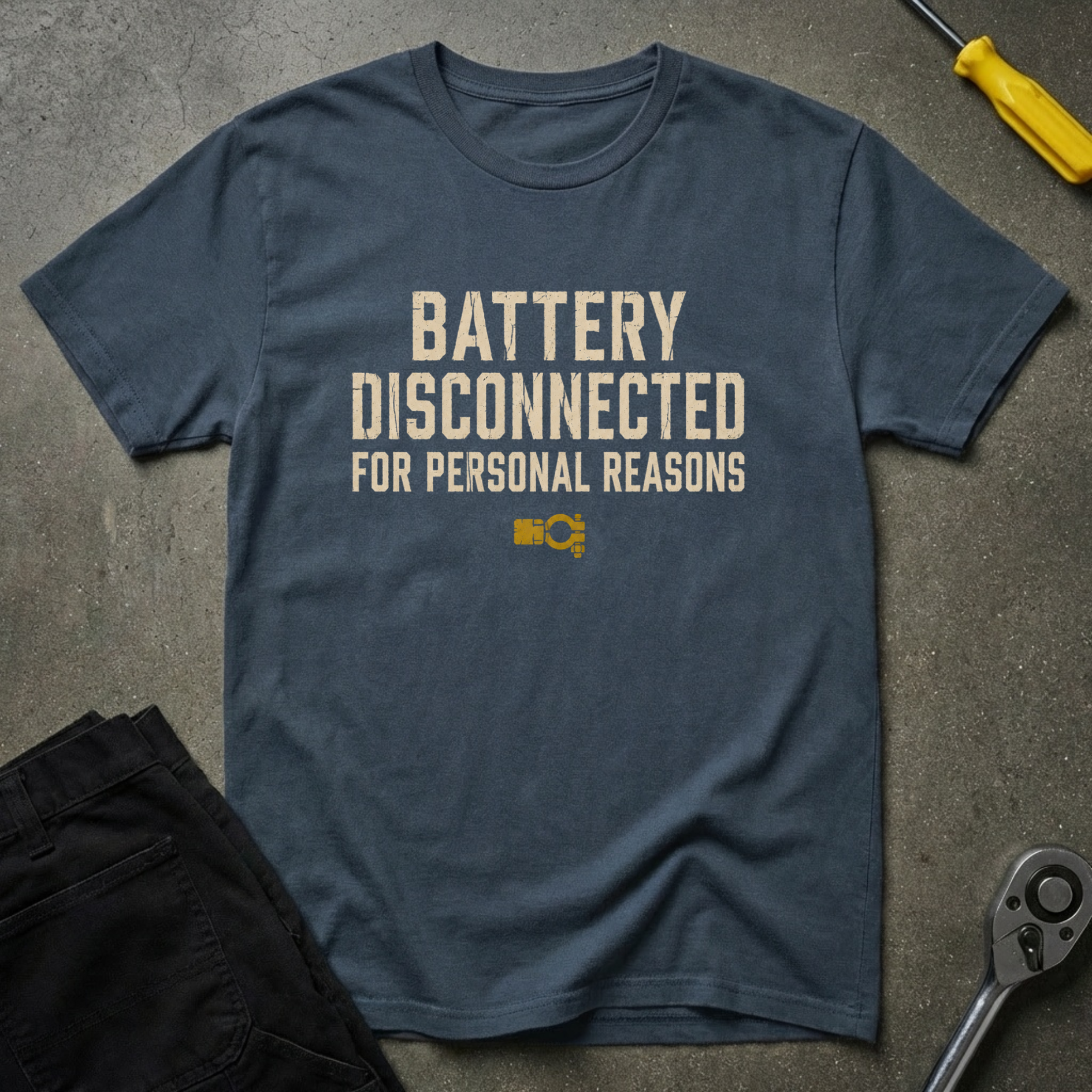Battery Disconnected T-Shirt