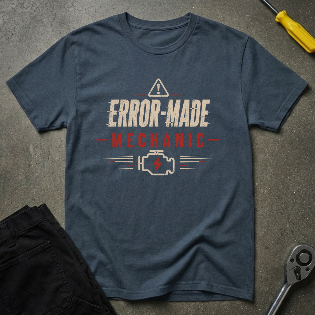 Error-Made Mechanic T-Shirt
