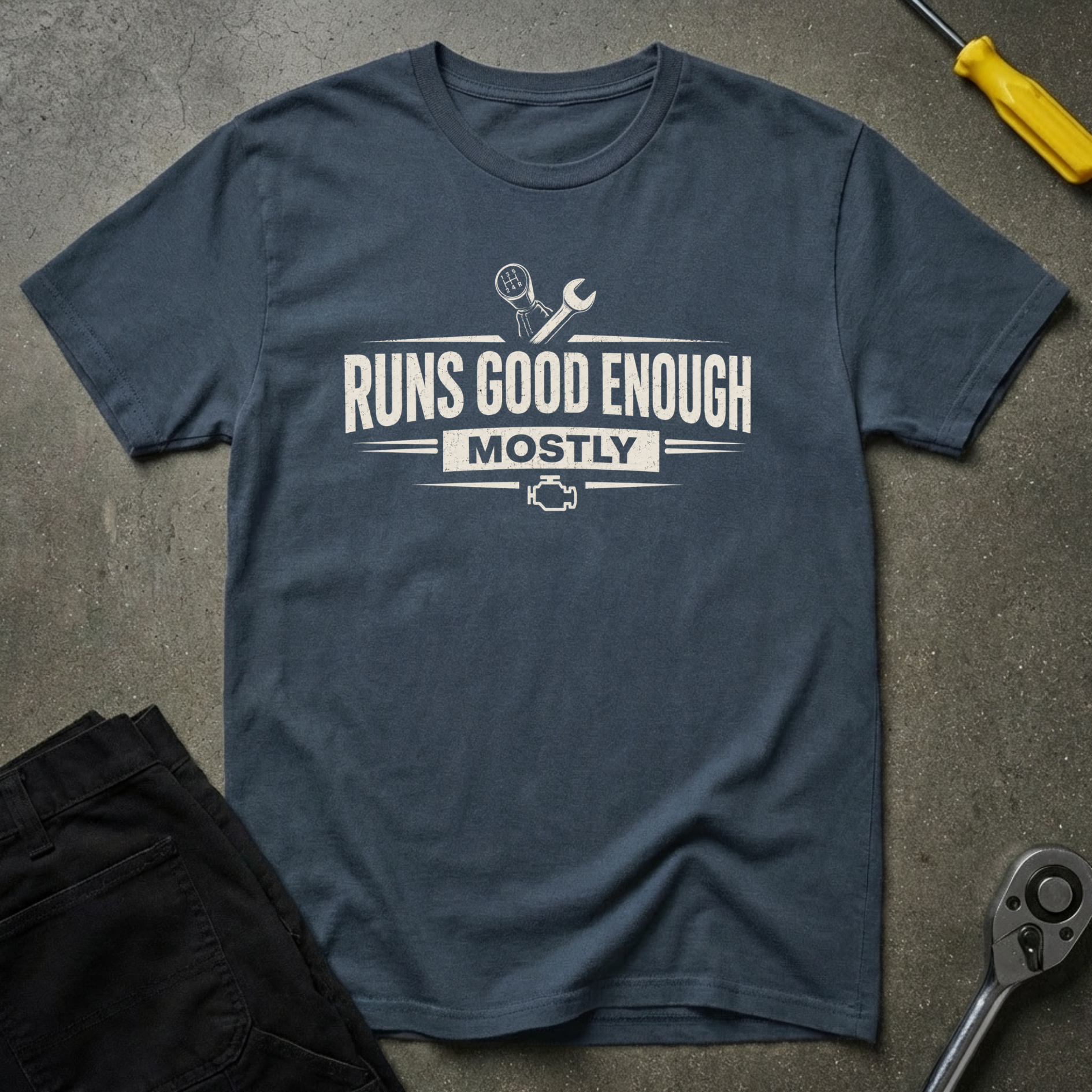 Runs Good Enough. T-Shirt