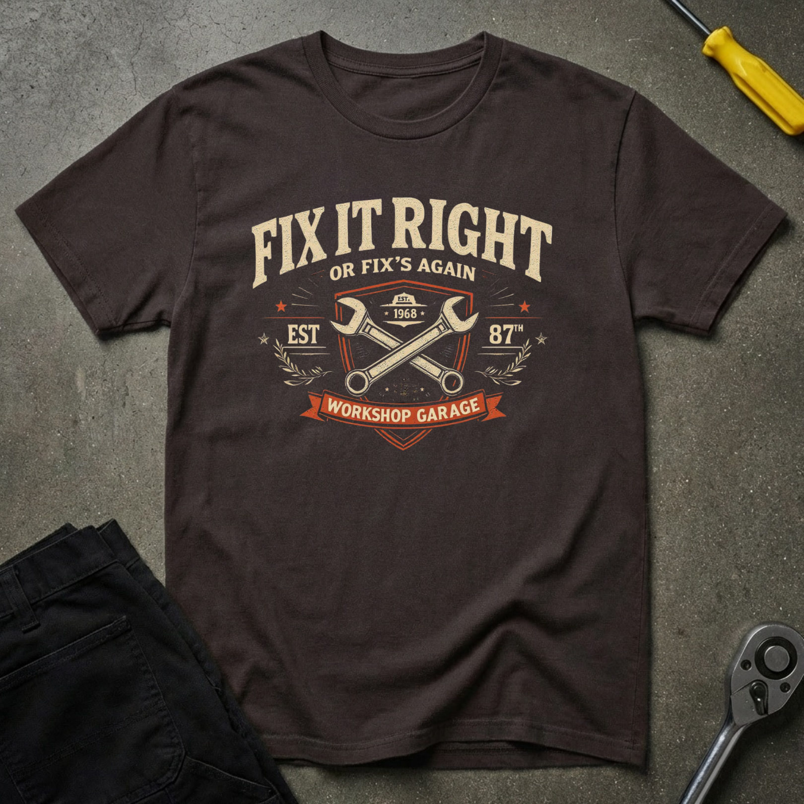 Fix It Right Or Fix It Again V T-Shirt