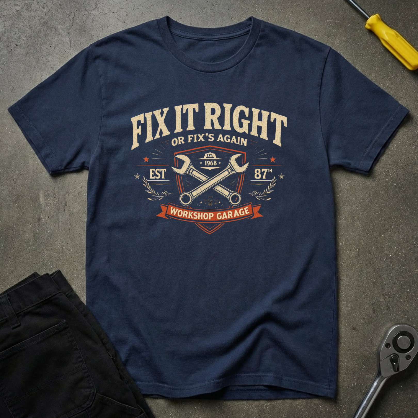 Fix It Right Or Fix It Again V T-Shirt