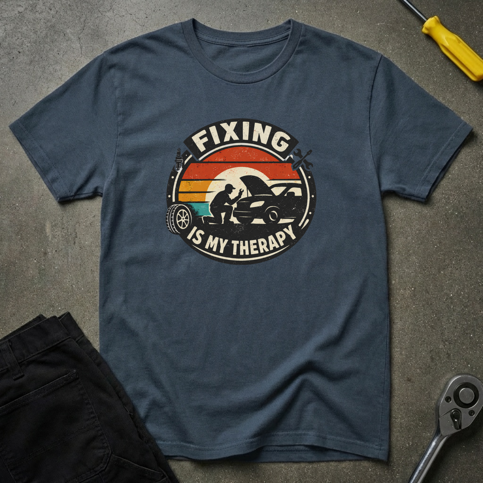Fixing Is Therapy T-Shirt