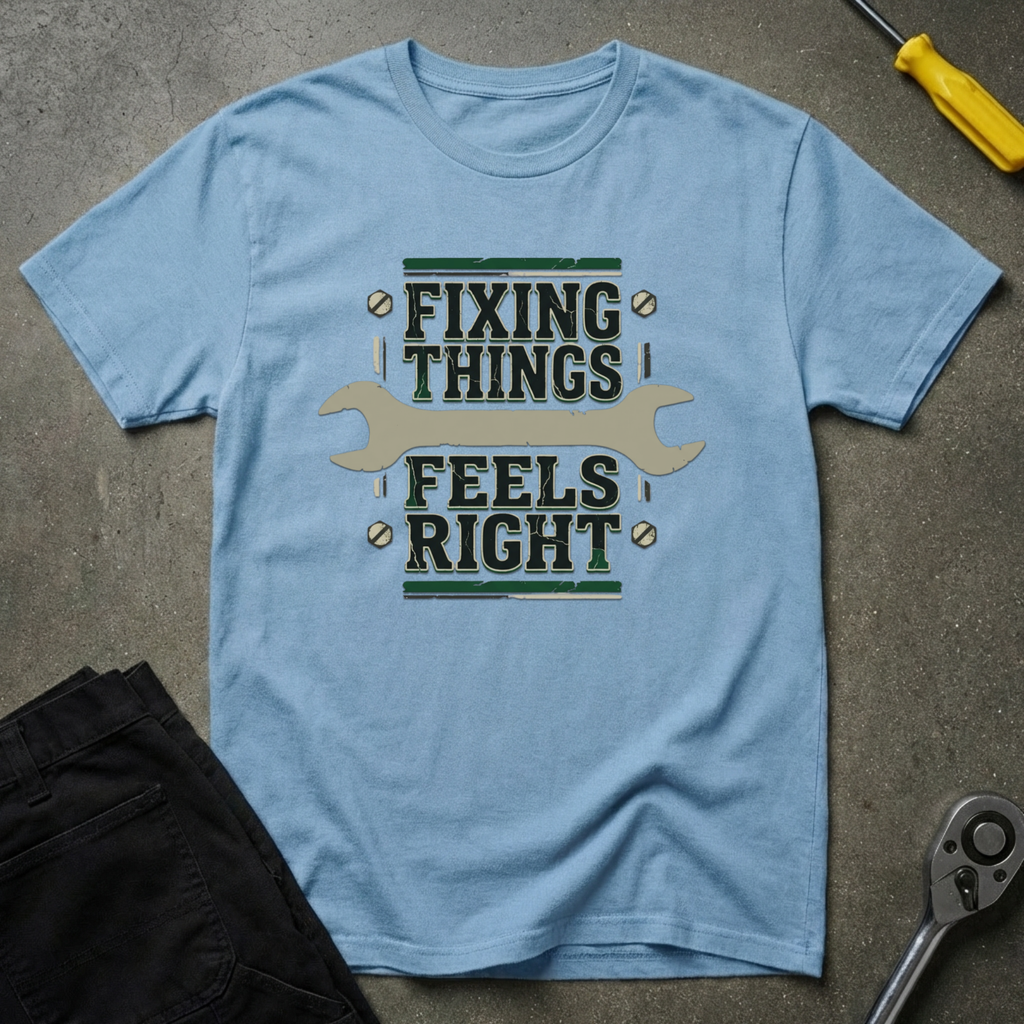Fixing Things Feels T-Shirt