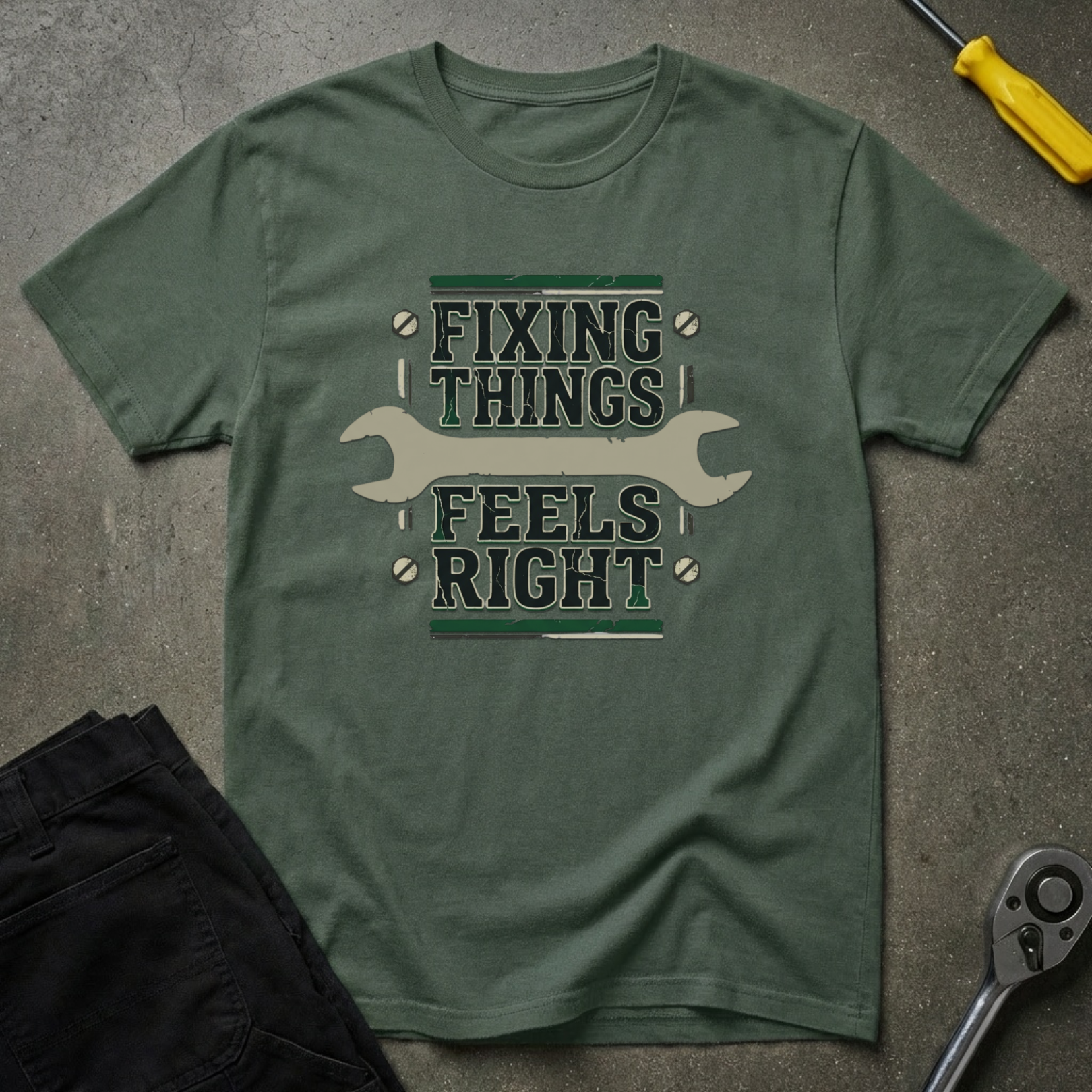 Fixing Things Feels T-Shirt
