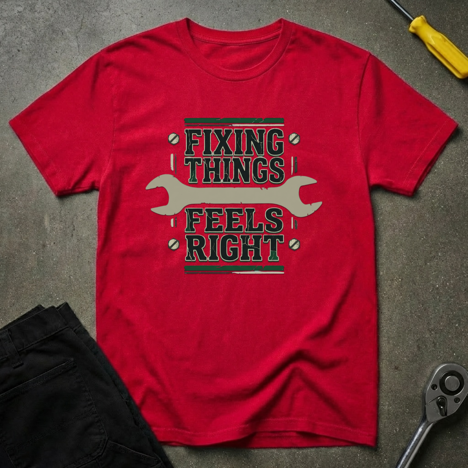 Fixing Things Feels T-Shirt