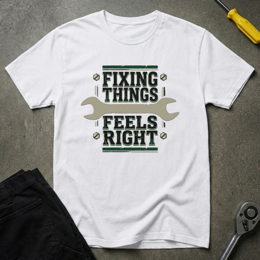 Fixing Things Feels T-Shirt