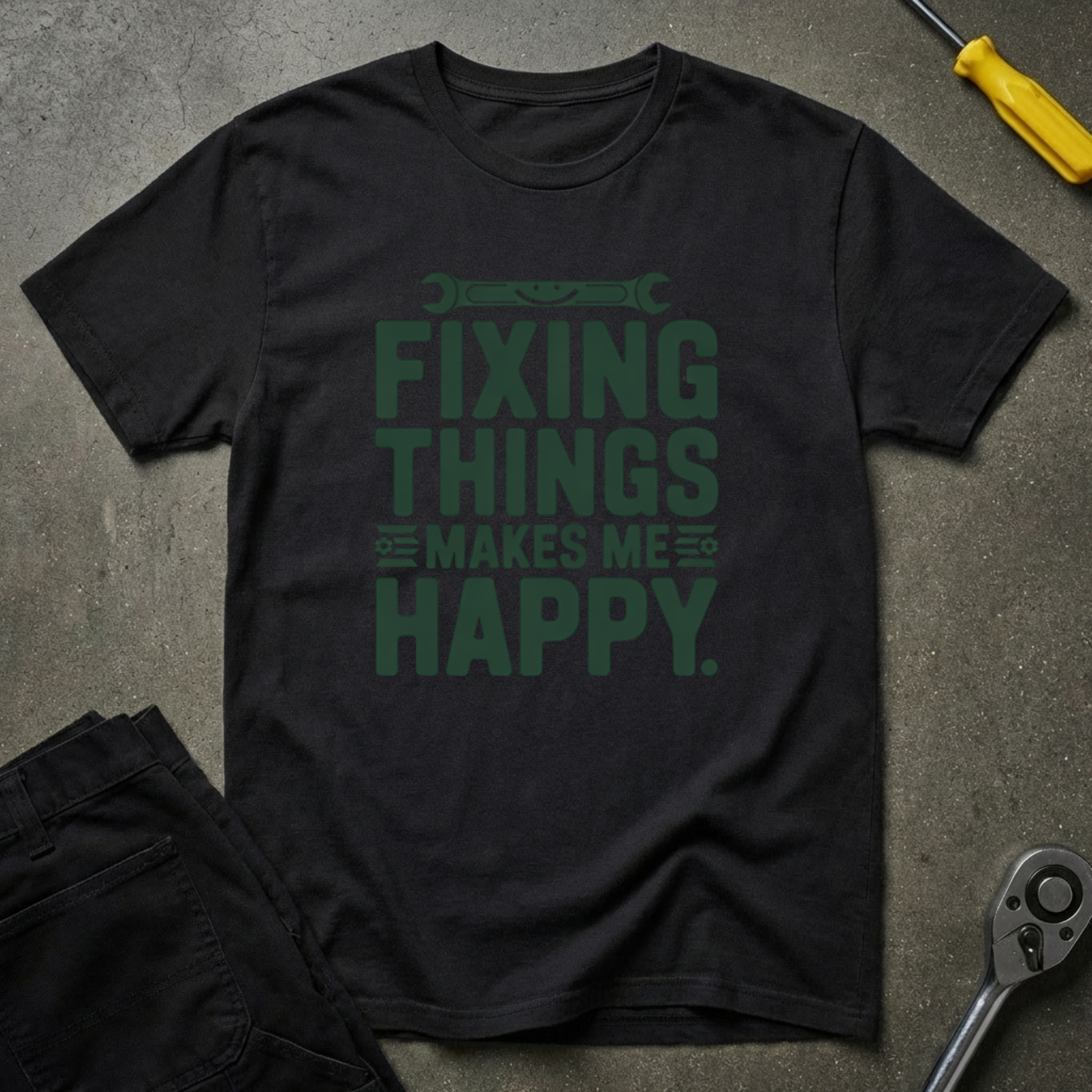 Fixing Happy T-Shirt