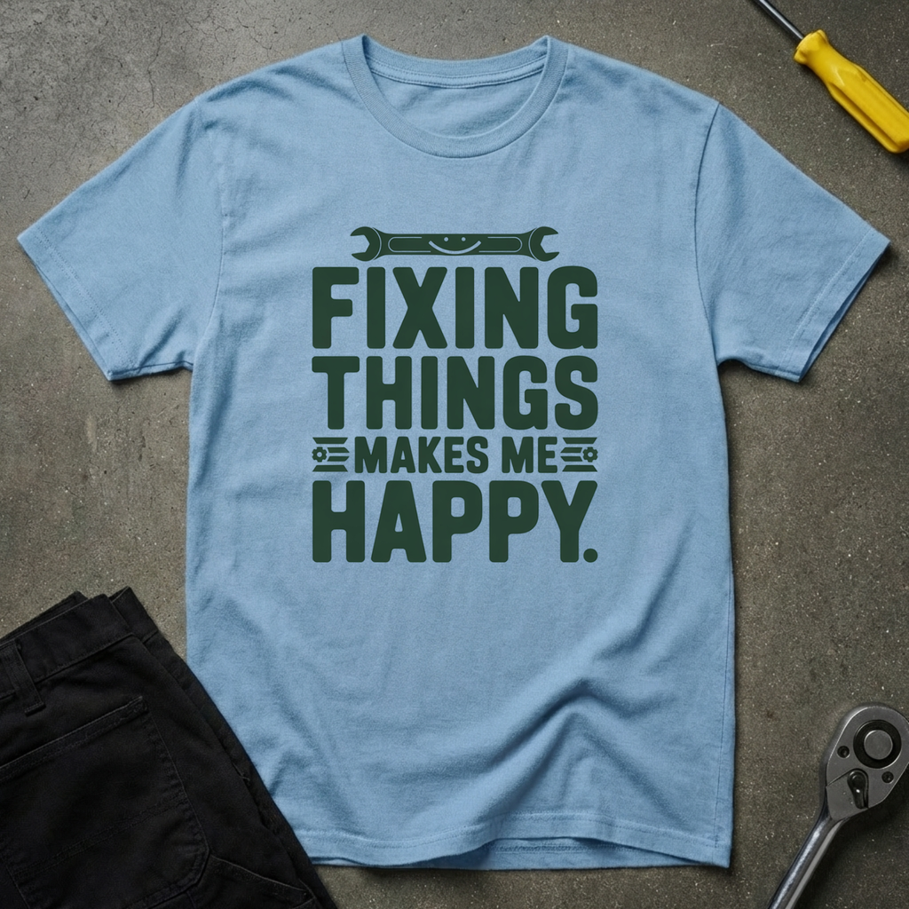 Fixing Happy T-Shirt