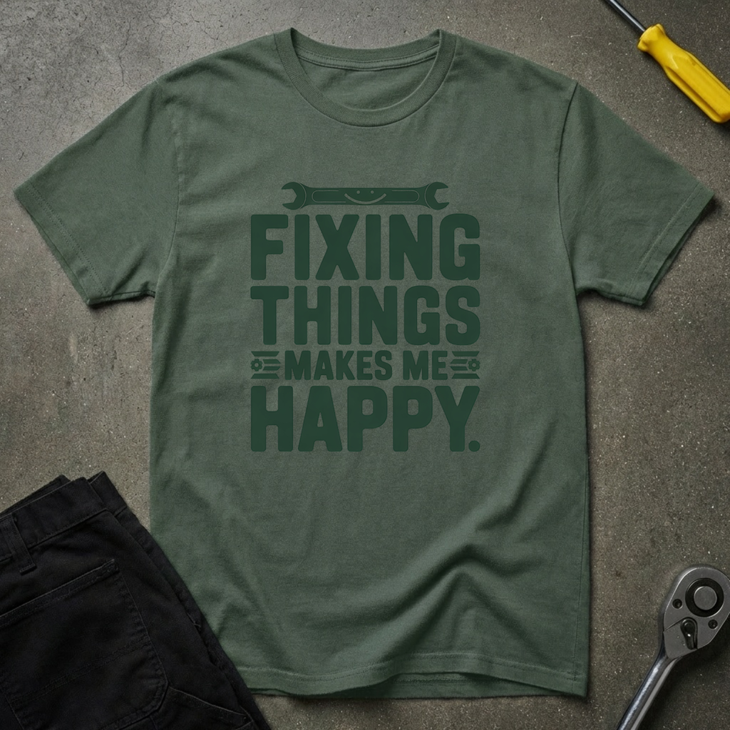 Fixing Happy T-Shirt