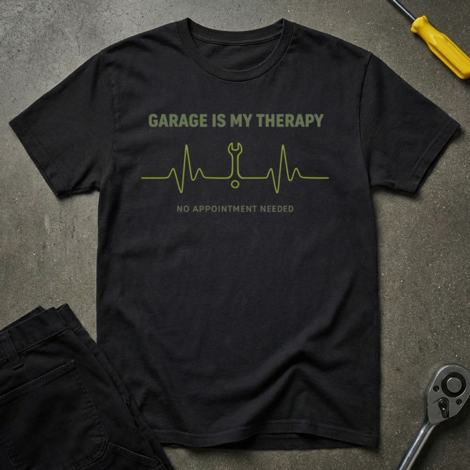 Garage Therapy Heartbeat T-Shirt