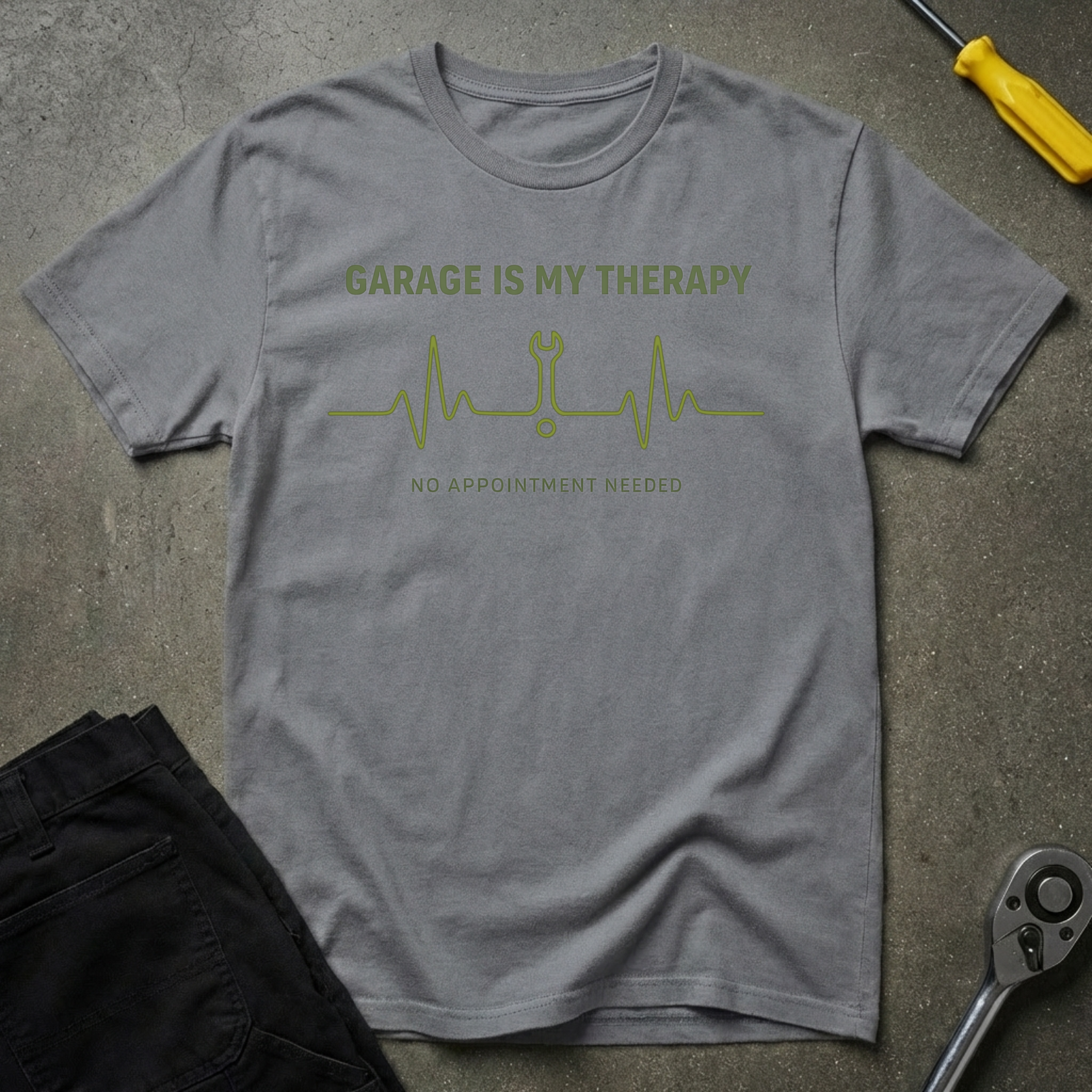 Garage Therapy Heartbeat T-Shirt
