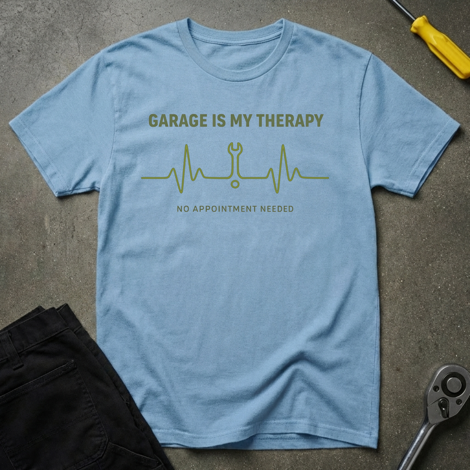 Garage Therapy Heartbeat T-Shirt