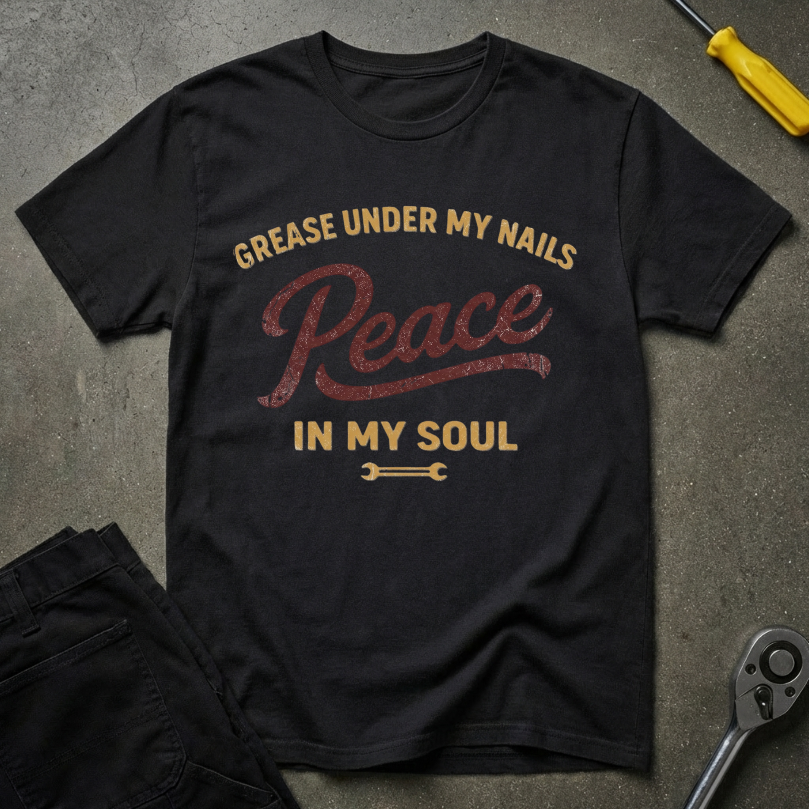 Grease Under Nails T-Shirt
