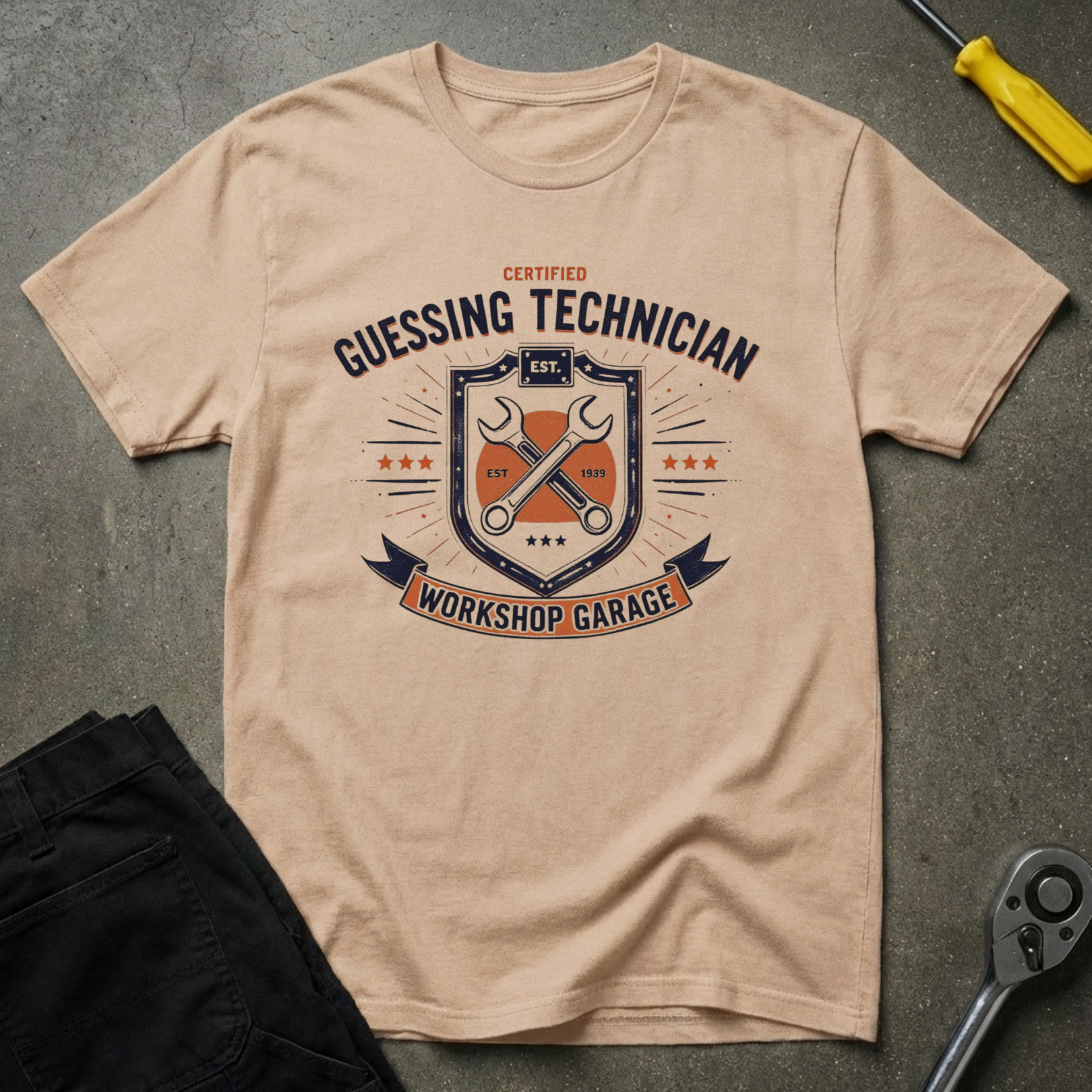 Guessing Technician T-Shirt