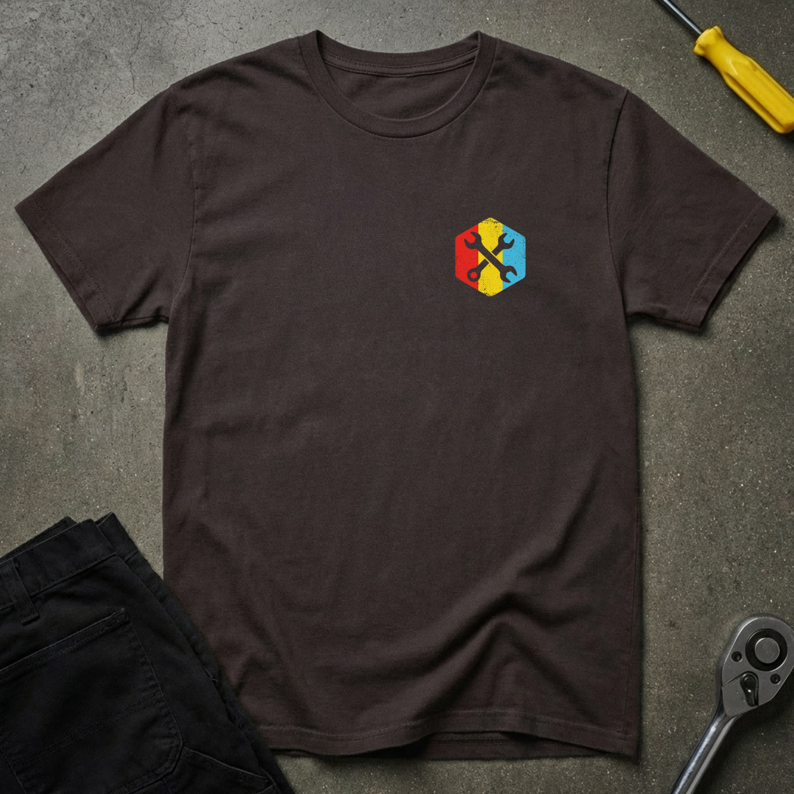 Hexagon Double Wrench T-Shirt