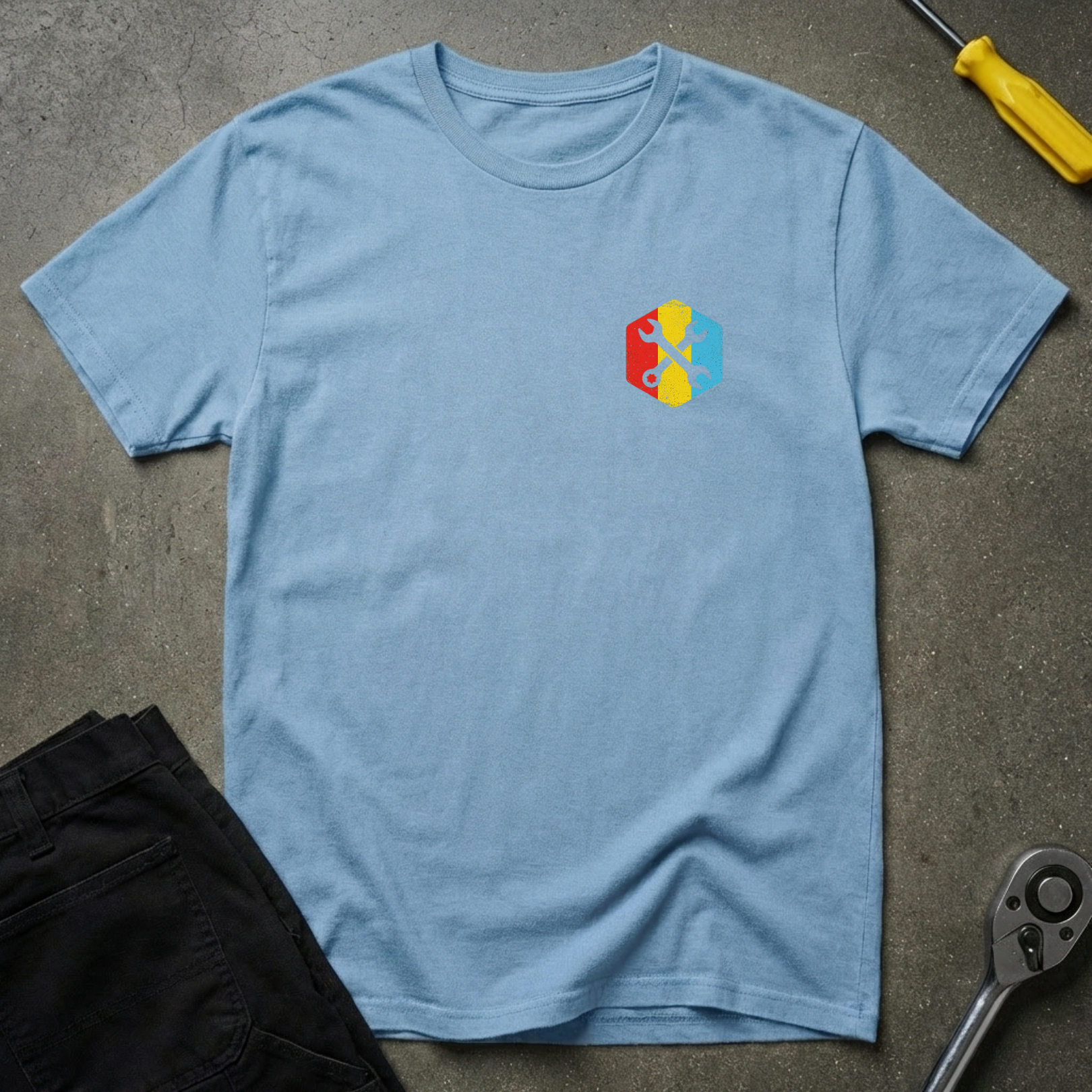 Hexagon Double Wrench T-Shirt