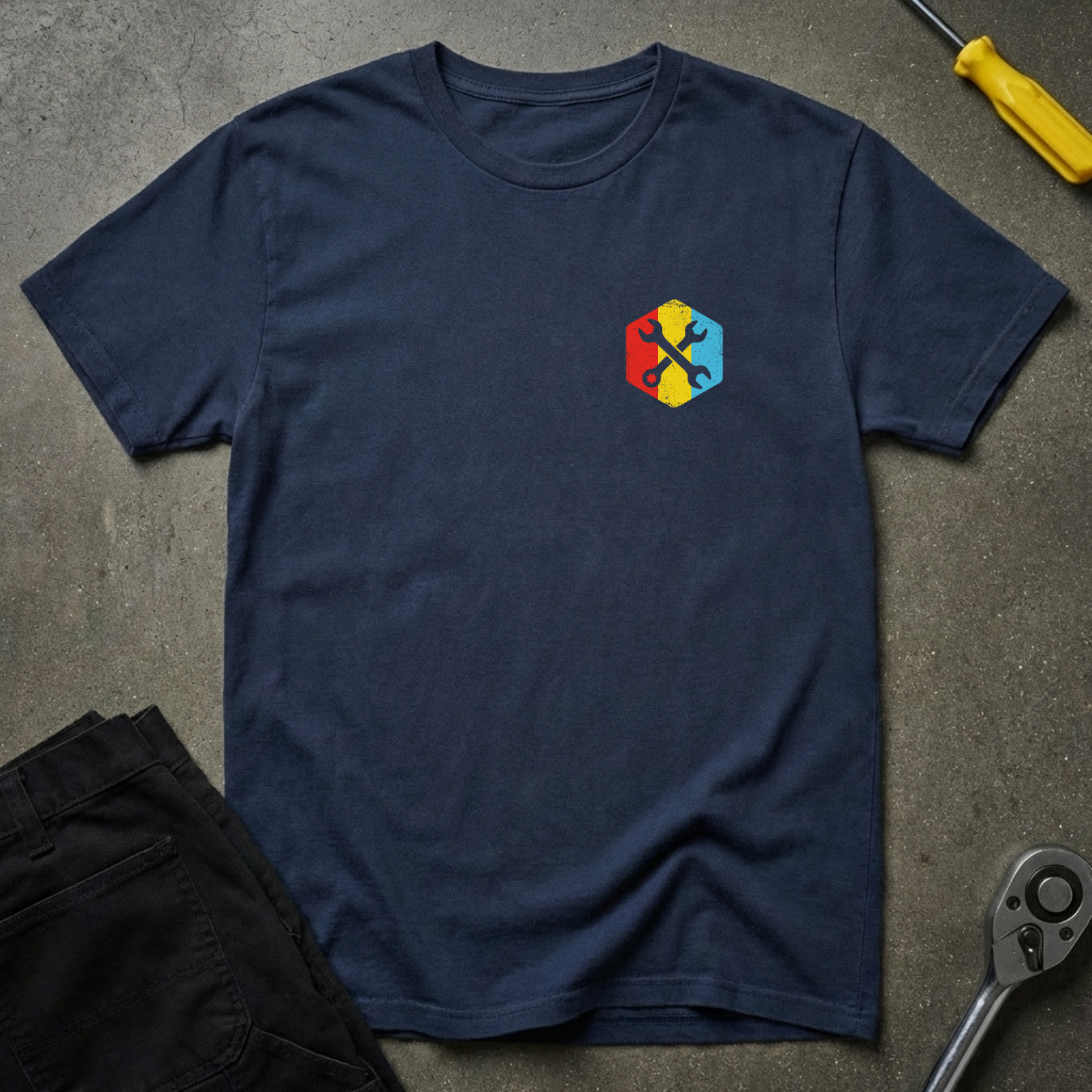 Hexagon Double Wrench T-Shirt