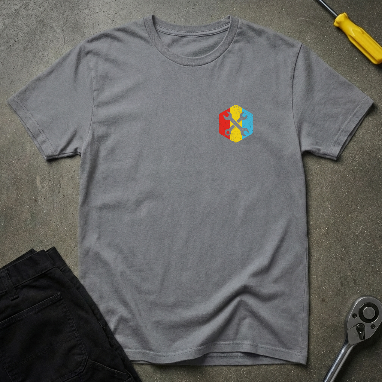 Hexagon Double Wrench T-Shirt
