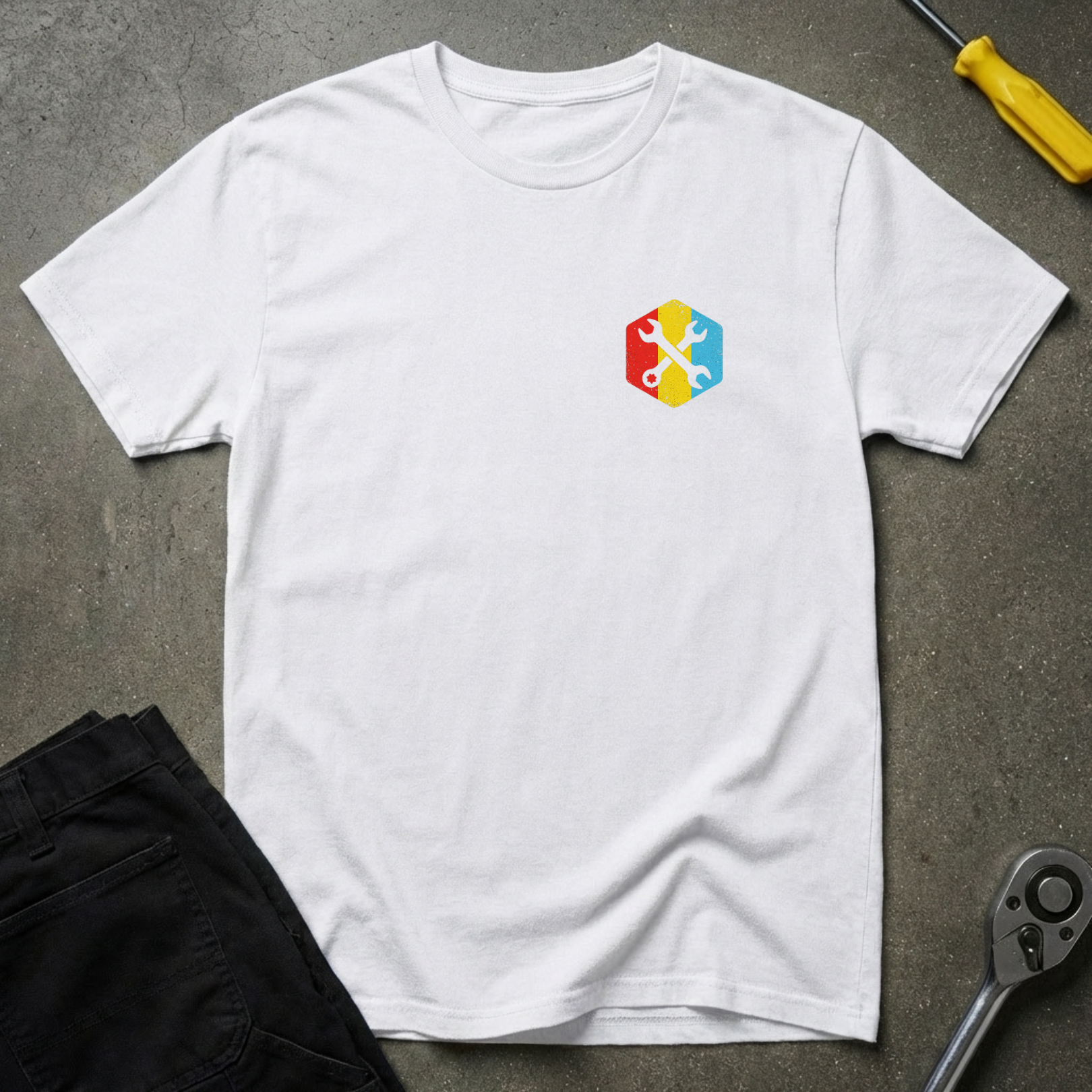 Hexagon Double Wrench T-Shirt