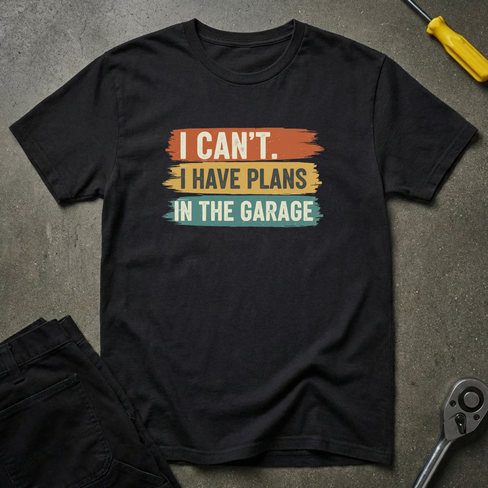 Plans In The Garage T-Shirt