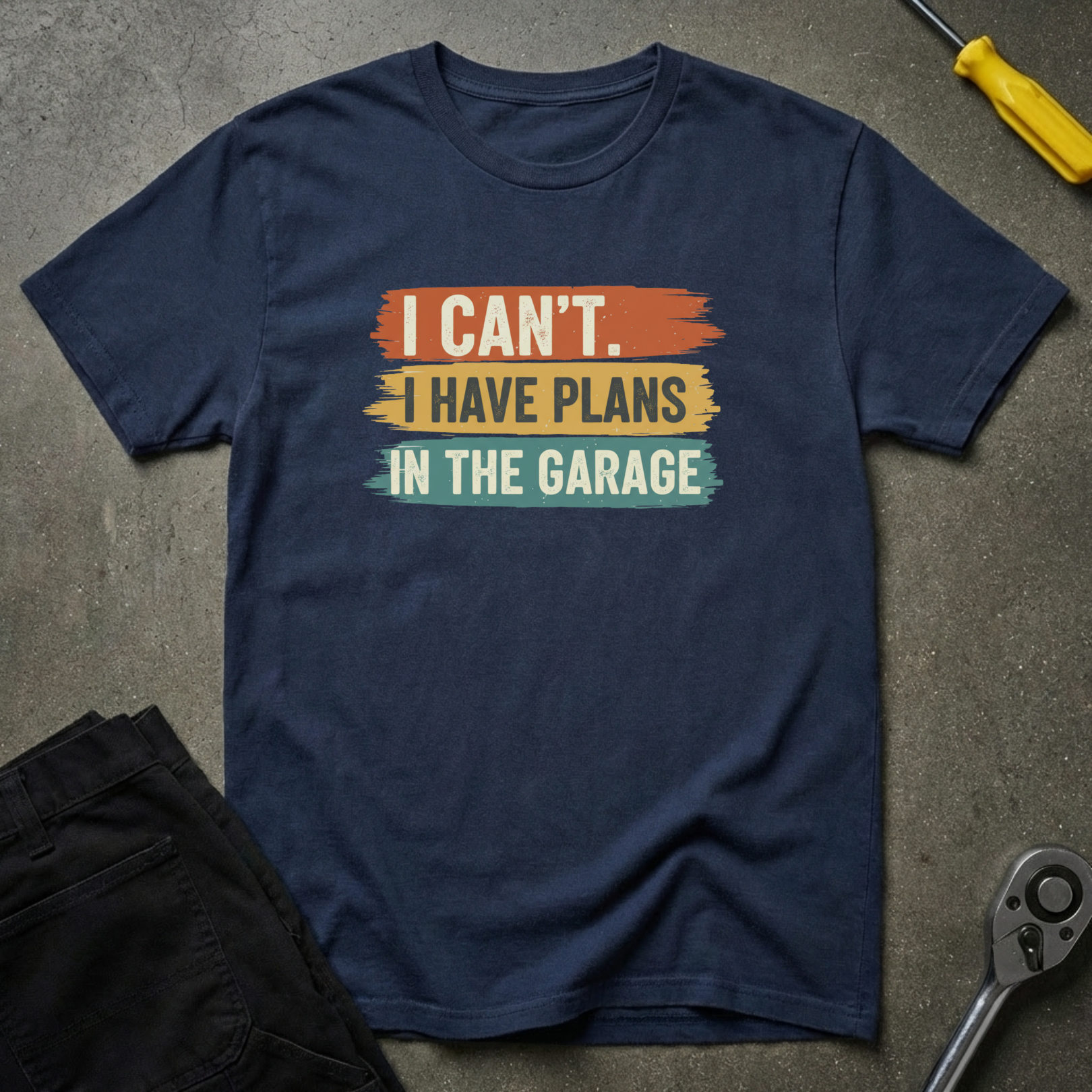 Plans In The Garage T-Shirt