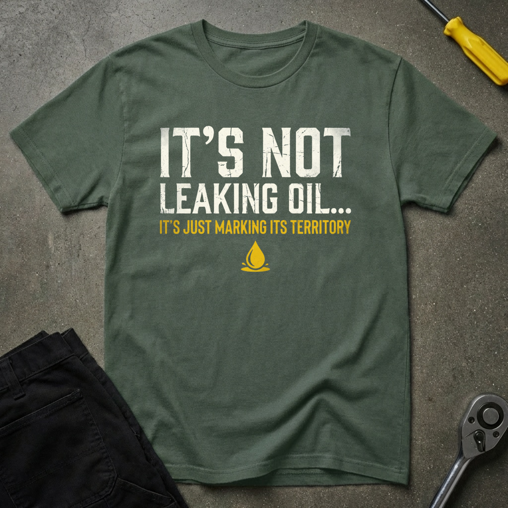 Not Oil Leak T-Shirt