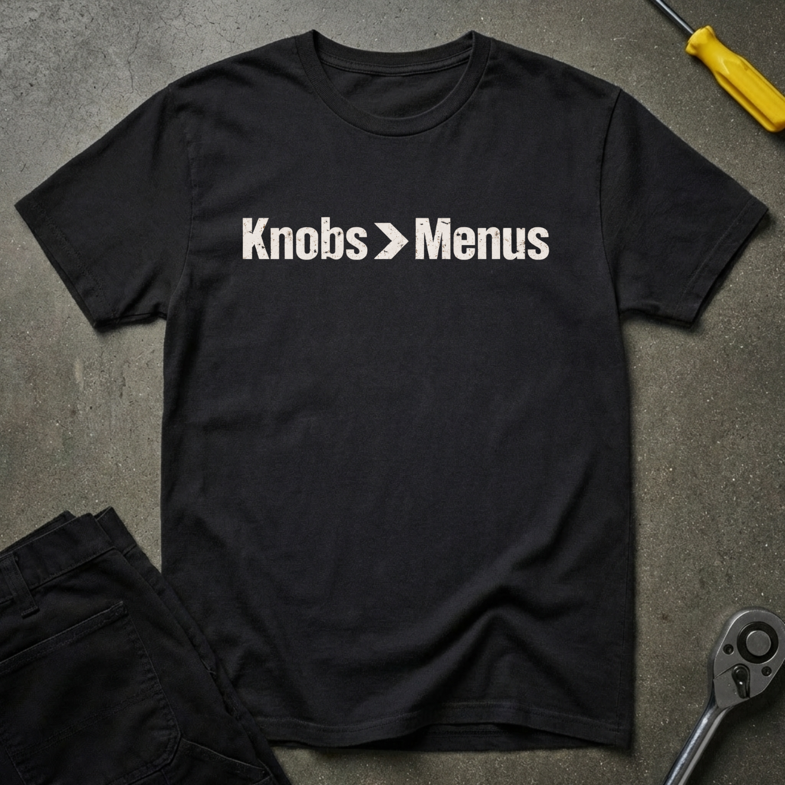 Knobs>Menus T-Shirt