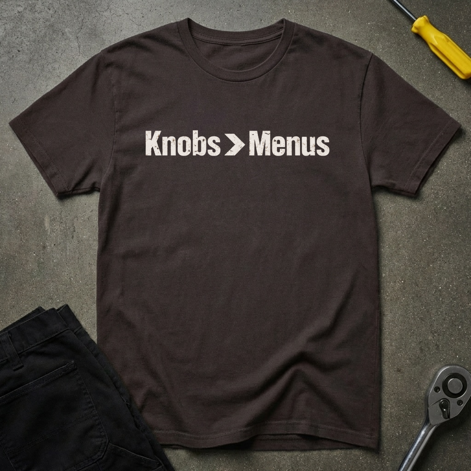 Knobs>Menus T-Shirt