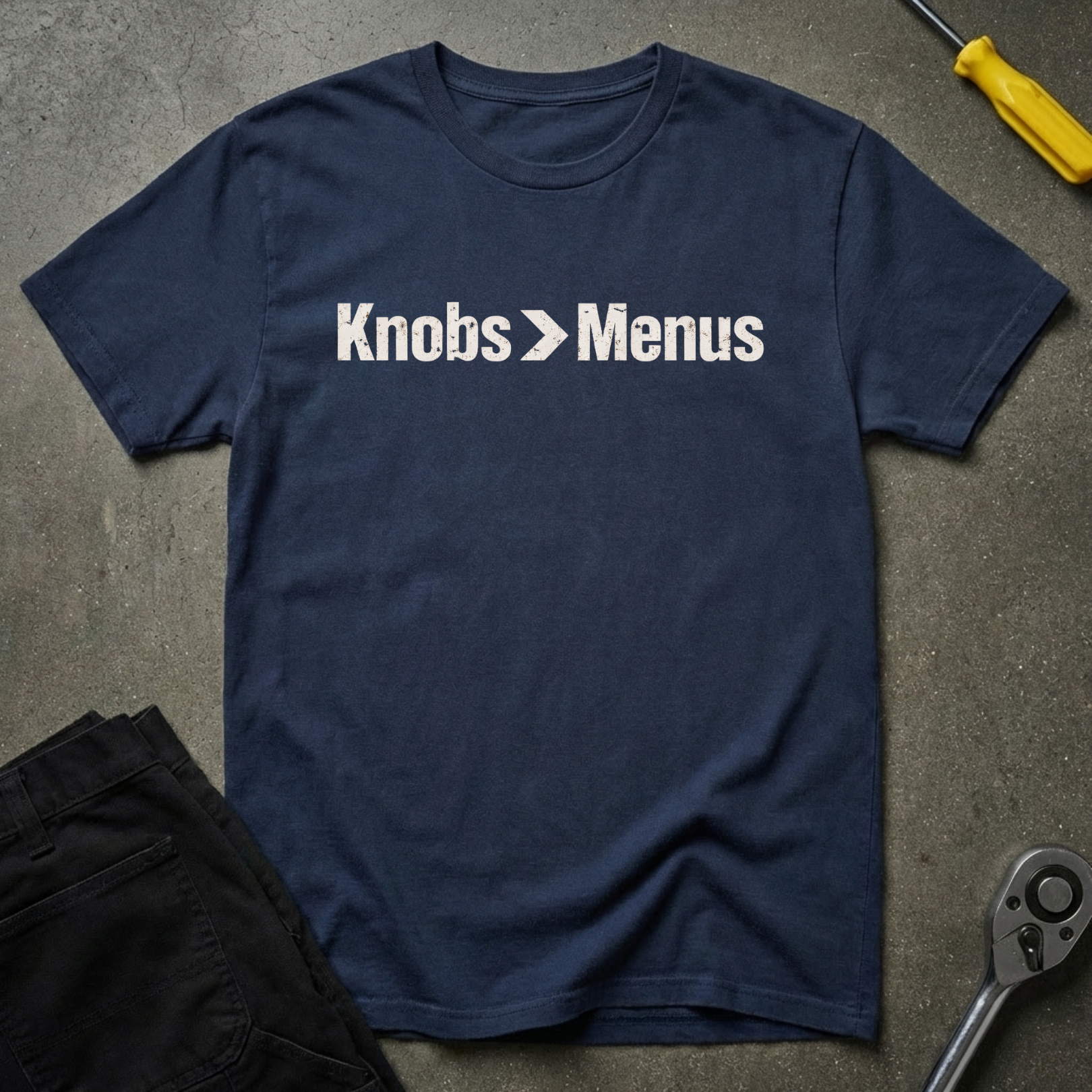 Knobs>Menus T-Shirt