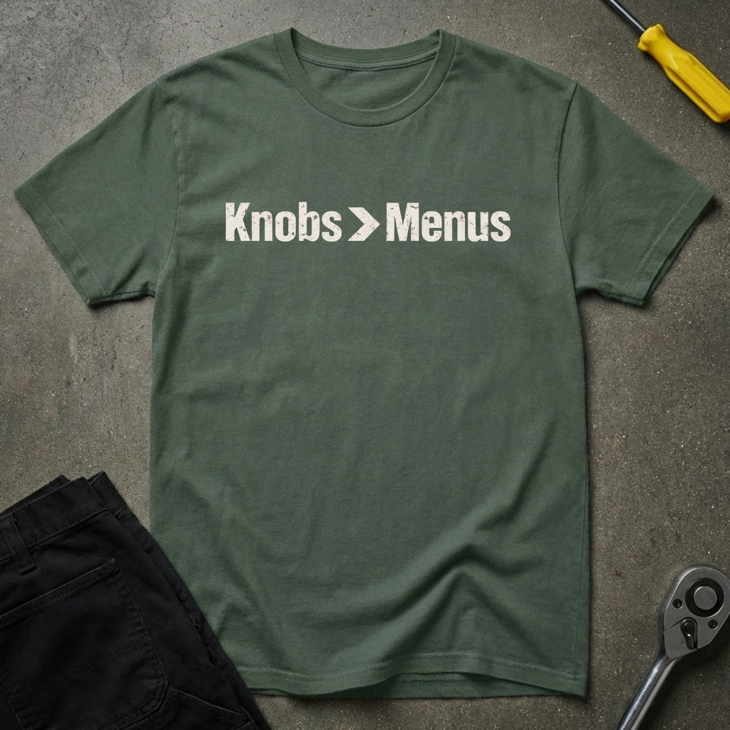 Knobs>Menus T-Shirt