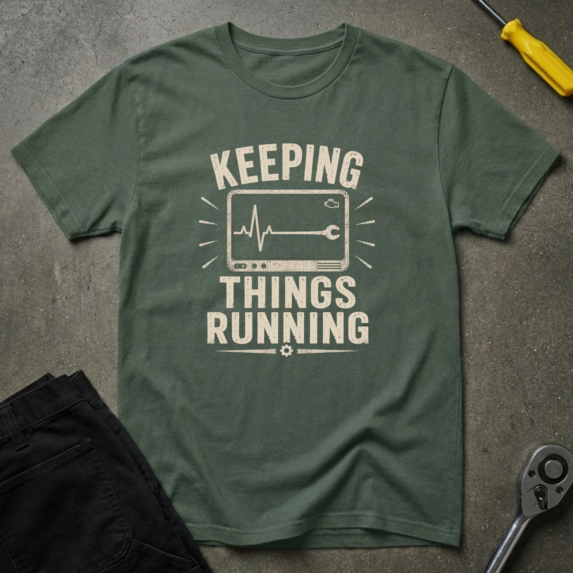 Keeping Things Running T-Shirt
