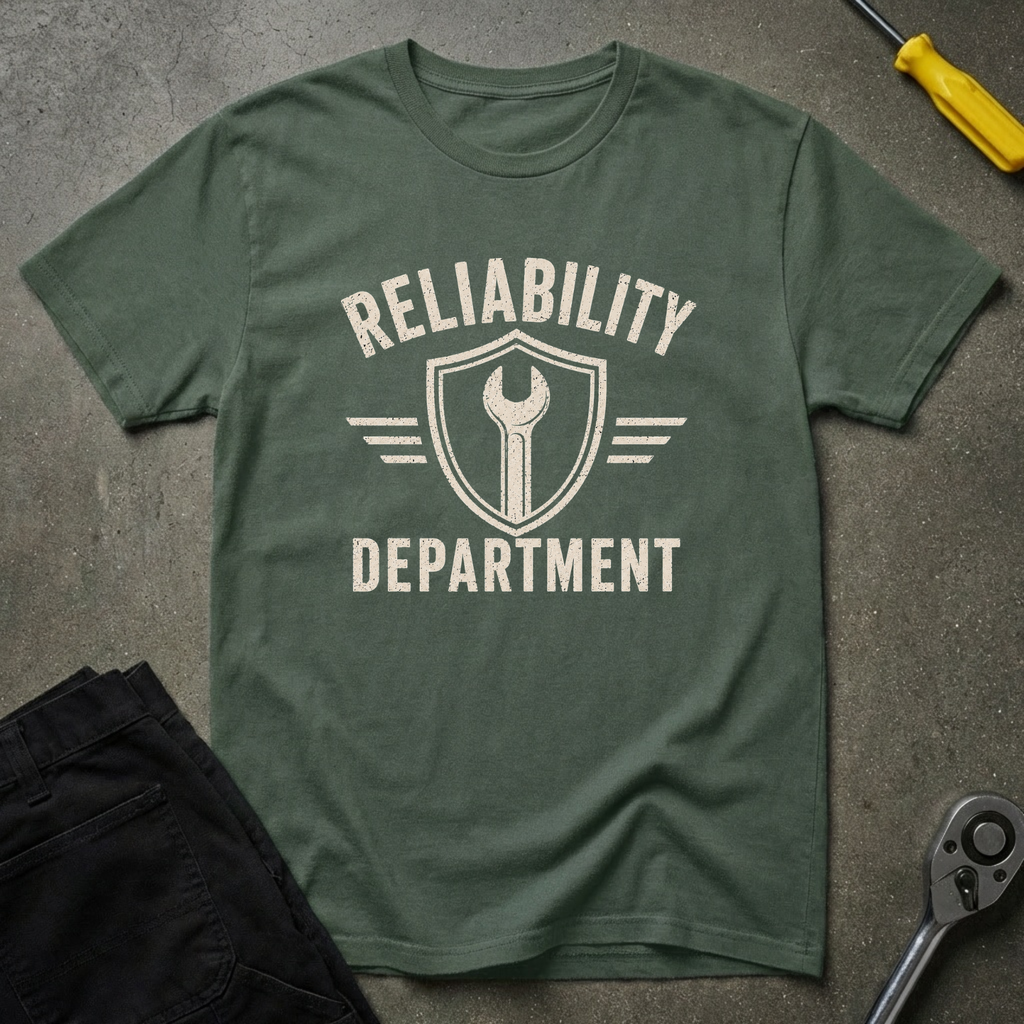 Reliability Department Emblem T-Shirt
