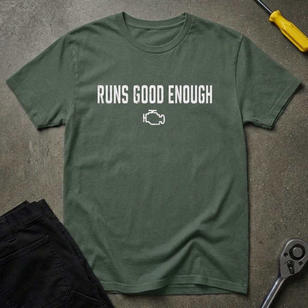 Runs Good Enough W T-Shirt
