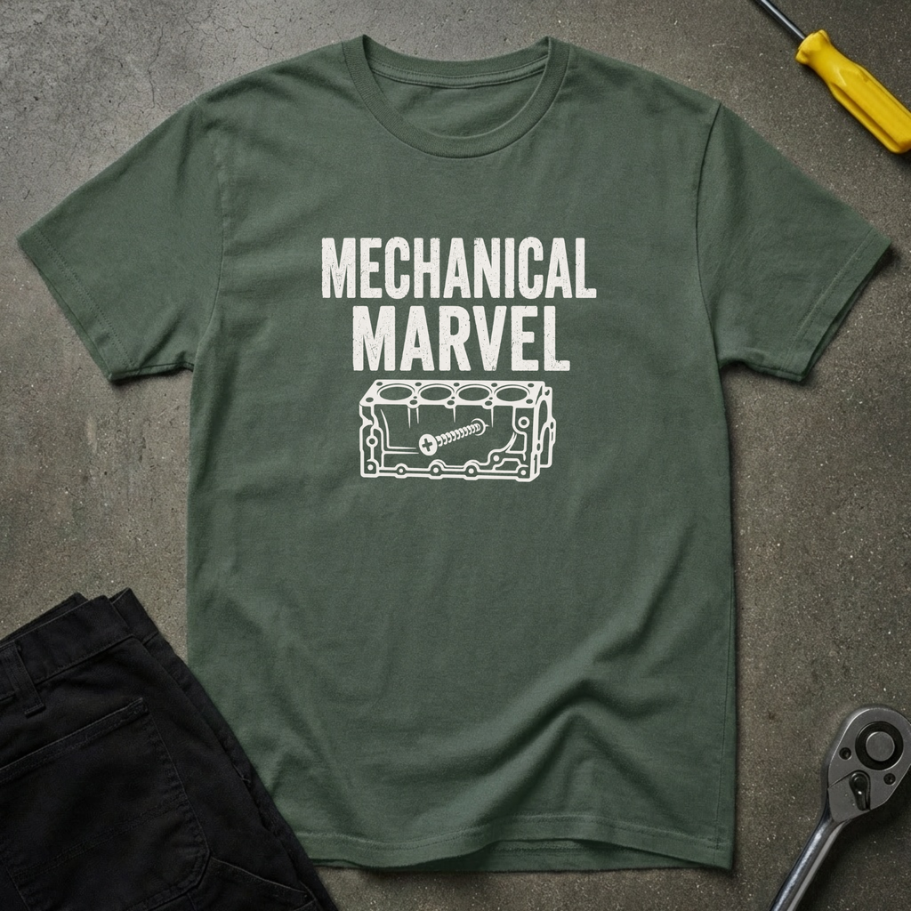 Wood Screw Marvel T-Shirt