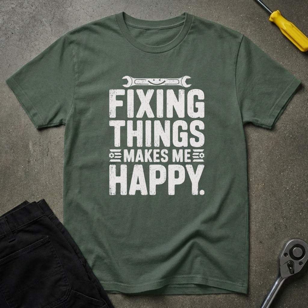 Fixing Things Makes T-Shirt