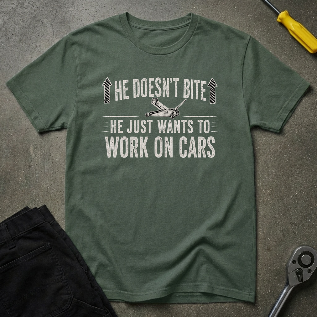 He Doesn't Bite T-Shirt