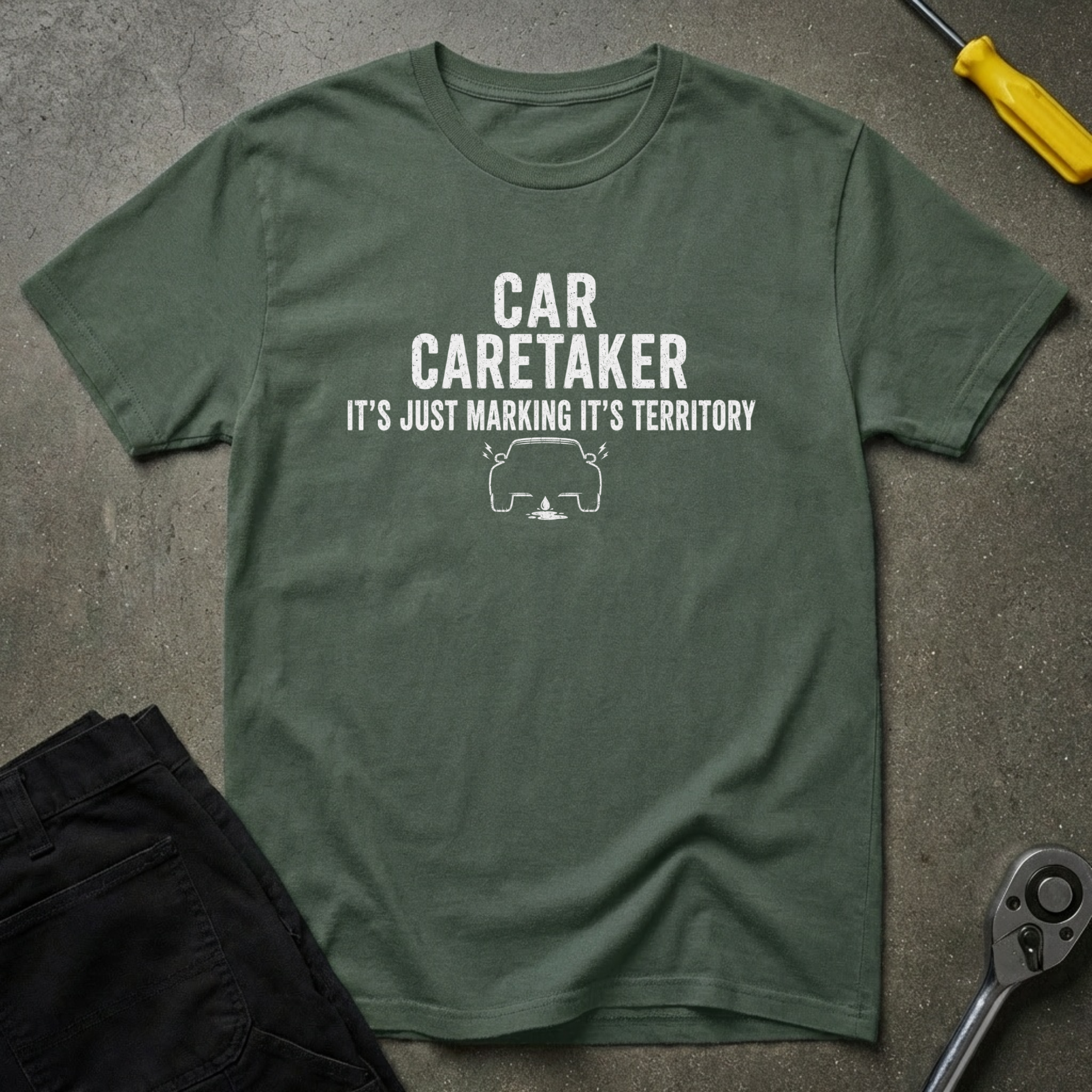 Car Caretaker It's T-Shirt