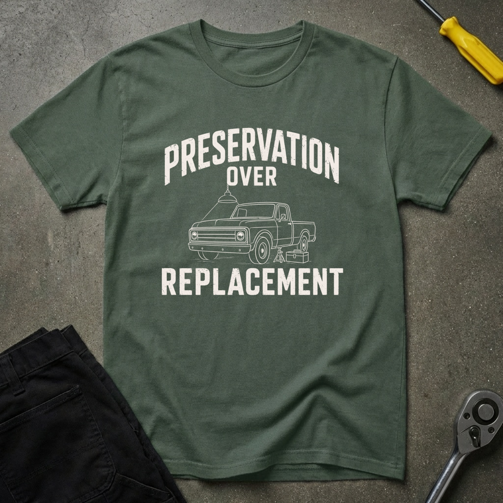 Preservation Over Replacement T-Shirt