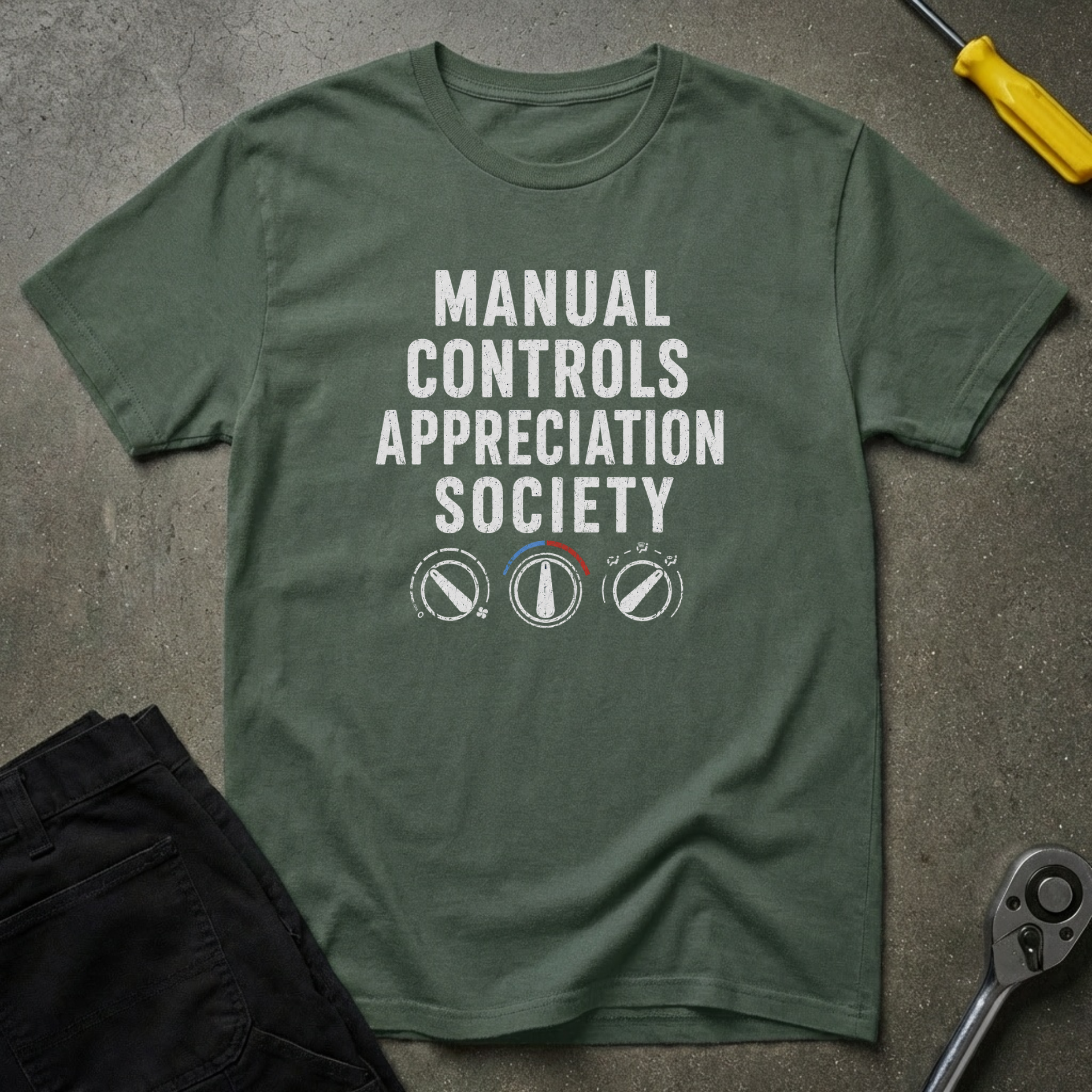 Manual Controls Appreciation T-Shirt