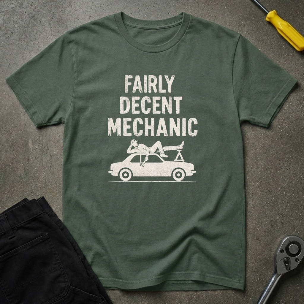 Fairly Decent w/Car T-Shirt