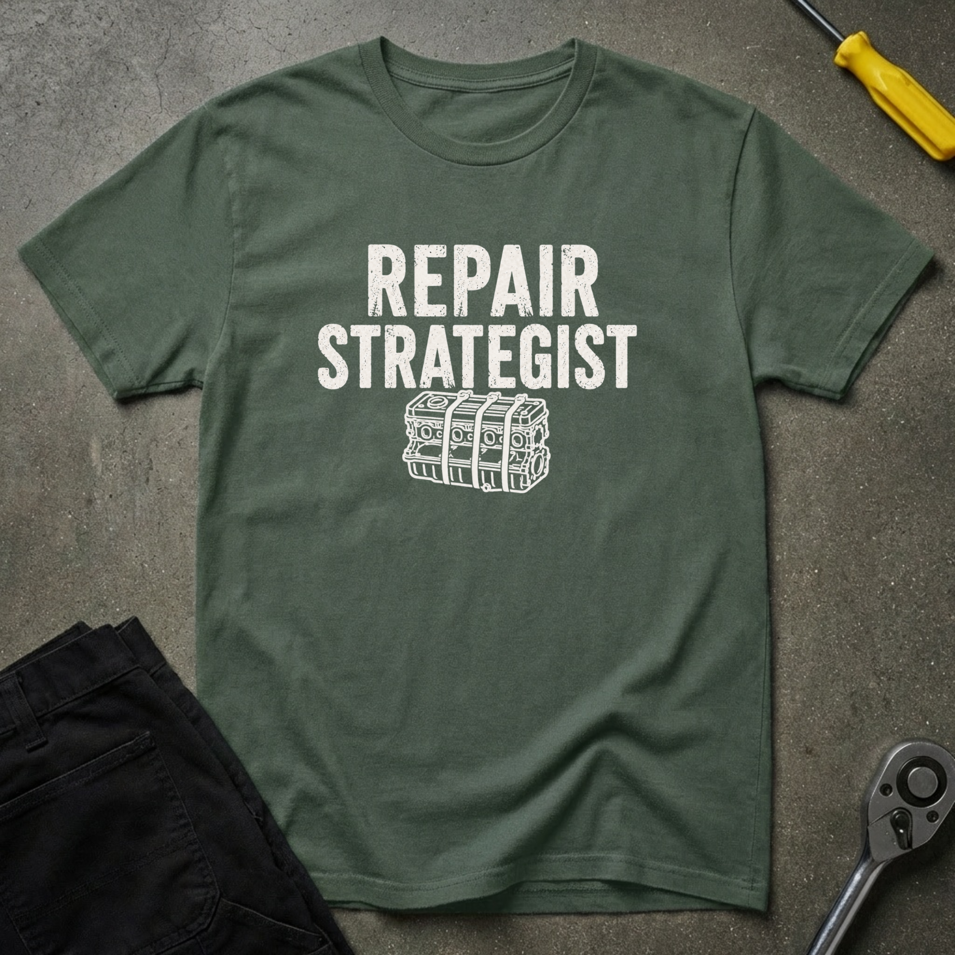 Repair Strategist Zip Ties T-Shirt
