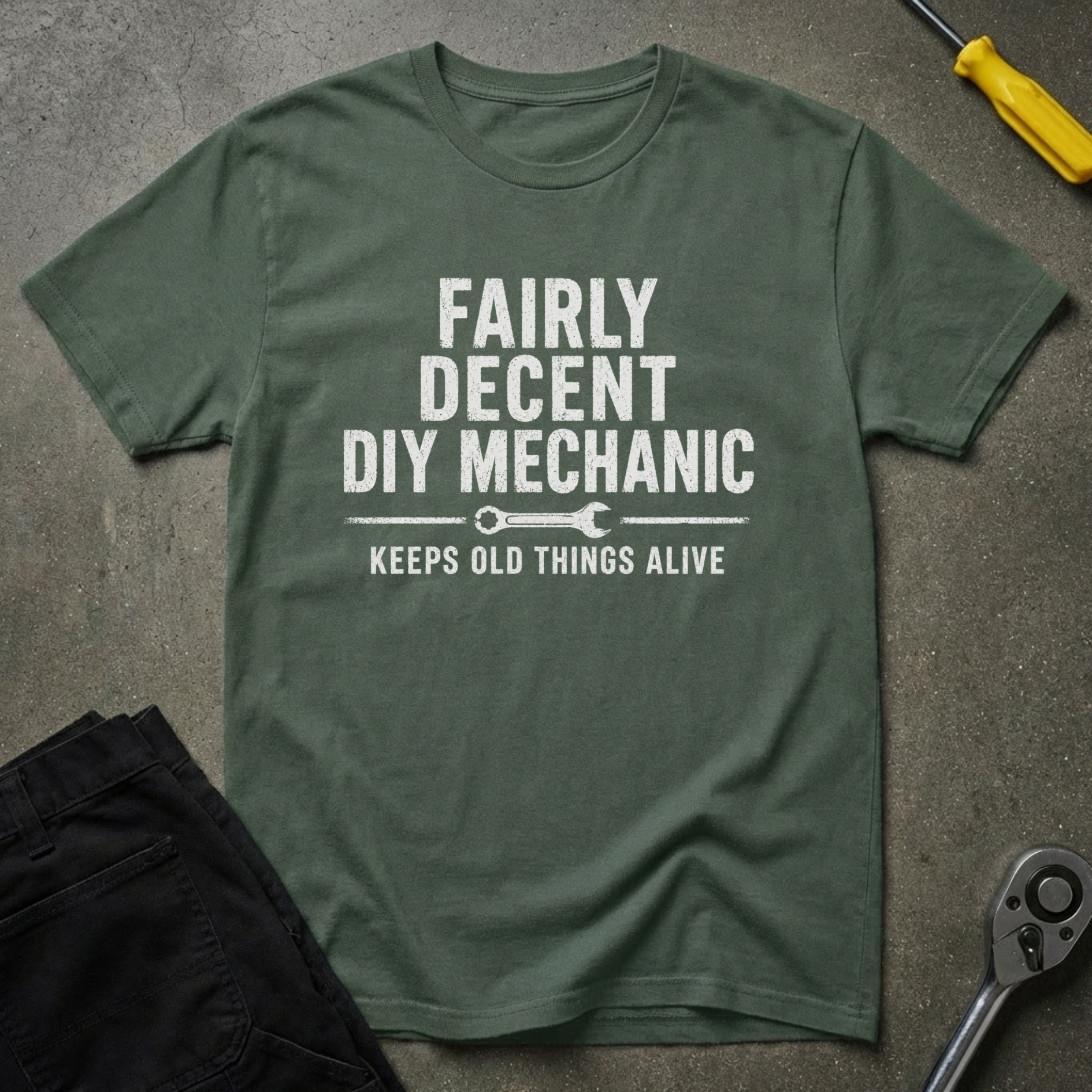 DIY Mechanic T-Shirt